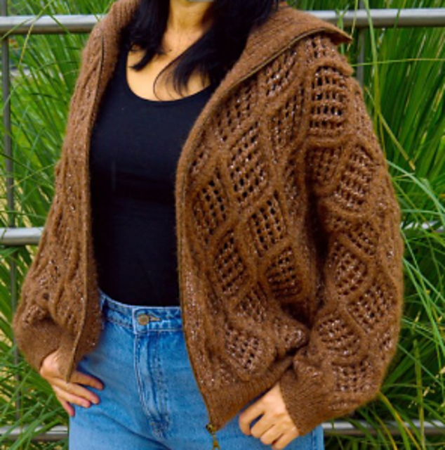 Сardigan with zipper