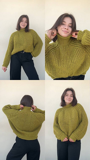 New Raglan Sweater