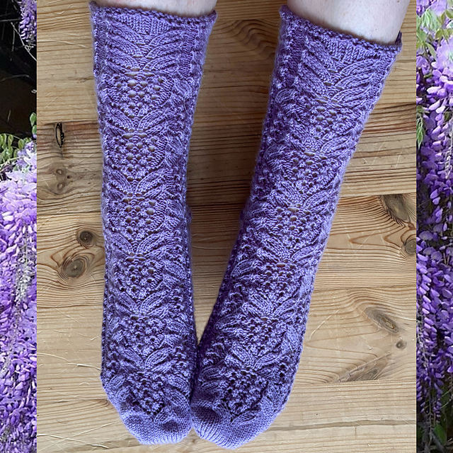 Flowerfall Sock