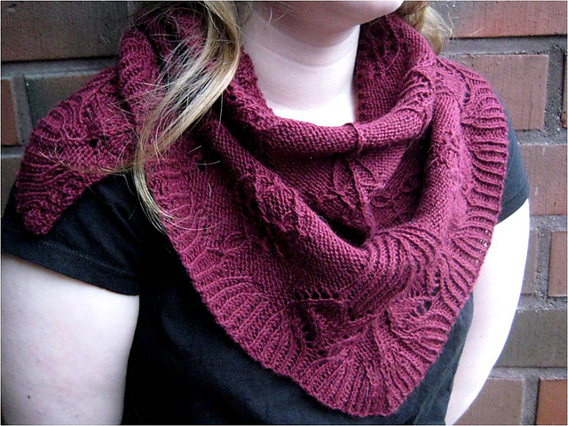 Lotus Garden Shawl