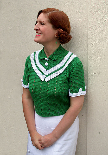 Parisian Striped Blouse #121