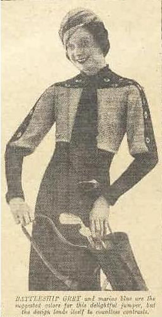 With a Scarf for Smart Sportswear