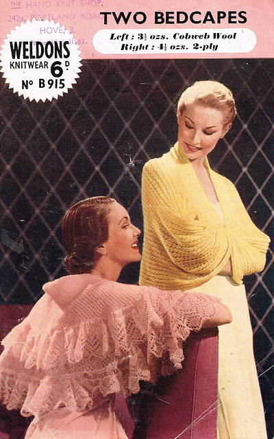 Ladies bed cape
