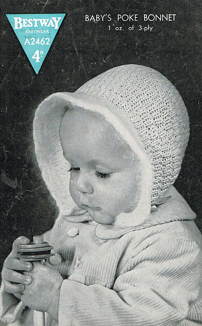 Baby's Poke Bonnet