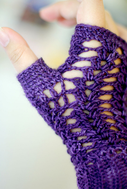Mystery Crochet Fingerless Gloves