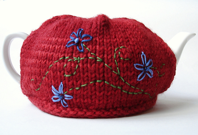 Embroidered Tea Cozy