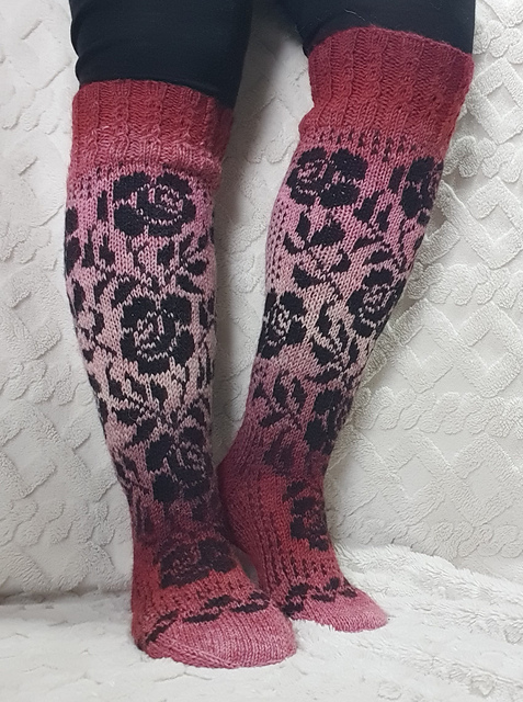 My Rosegarden socks