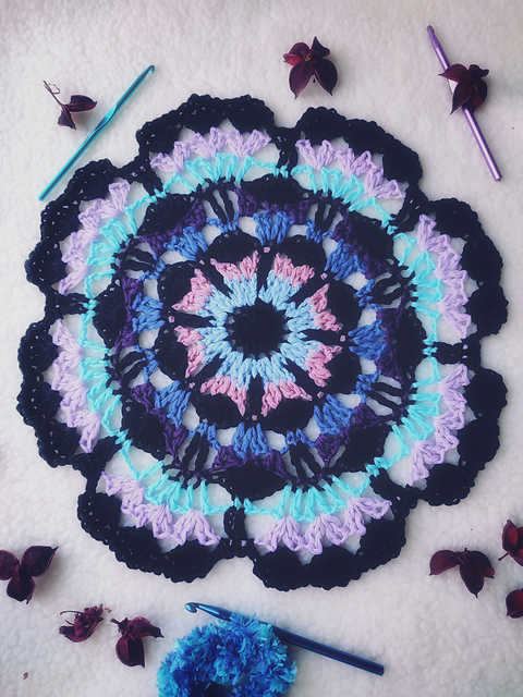 Jewel Orchid Mandala