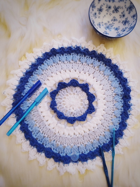 Frosted Mandala
