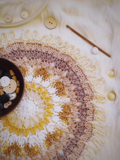 Winter Star Mandala