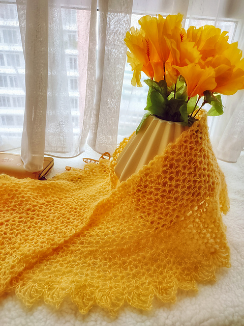 Marzipan scarf