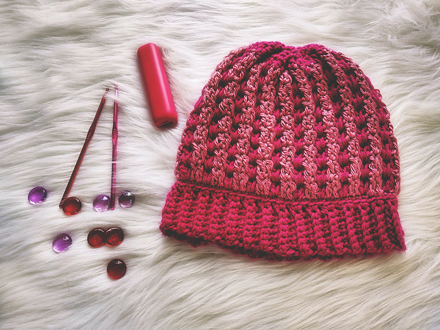 Raspberry Jam Beanie