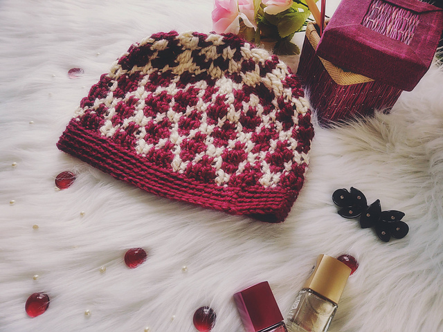 Velvet Pearls Beanie