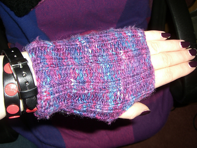 Knit-mitts and Wristlets