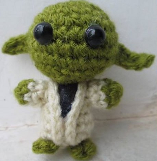 Master Yoda Amigurumi from Star Wars
