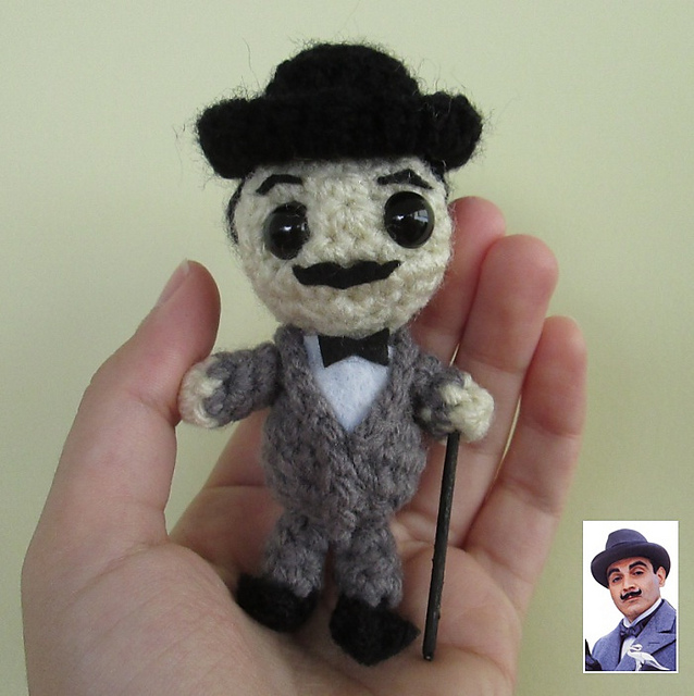 Poirot (from Agatha Christie's books)