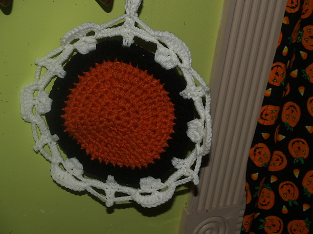 Halloween Skulls Hot Pad