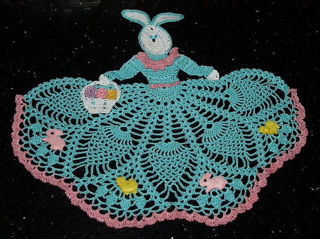 Easter Bunny Girl Crochet Pattern