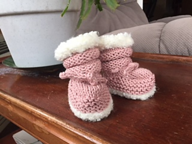 Magic Loop Ugg Booties