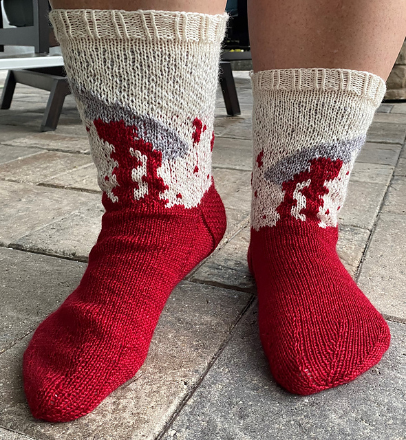 Sweeney Todd Socks