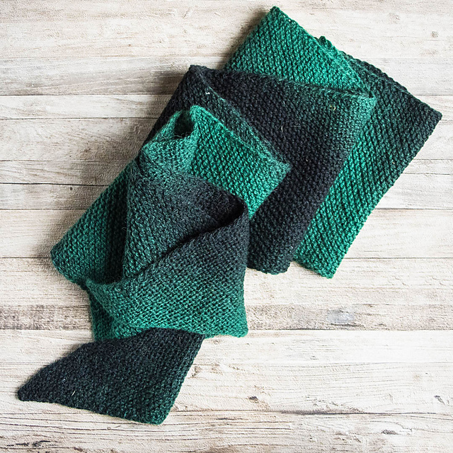 Trapesskjerf / Trapezoid scarf