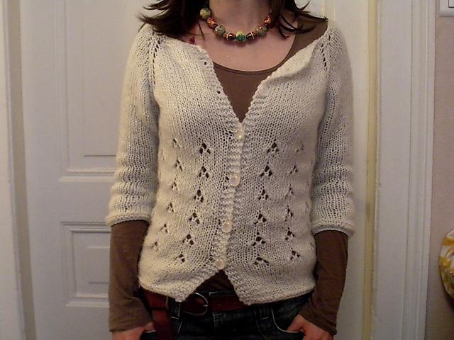 Gilet nuage (nuage cardigan)