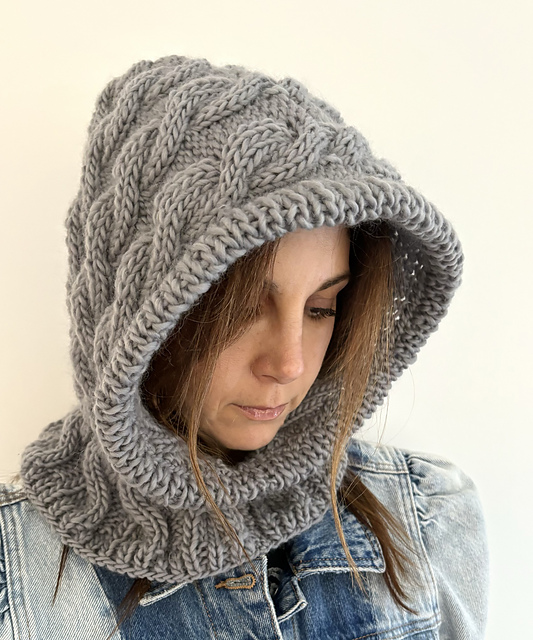 Ravelry: Cable Knit Balaclava pattern by Vanessa Cayton