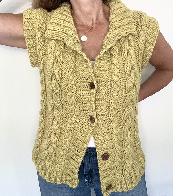 The Tilly Sleeveless Cardigan