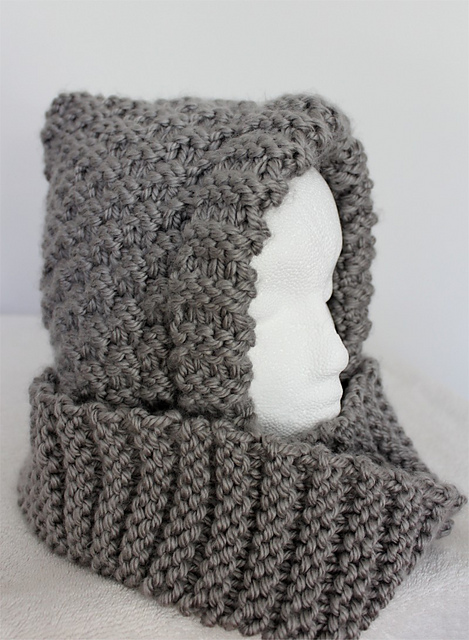 Warm Hooded Scarf