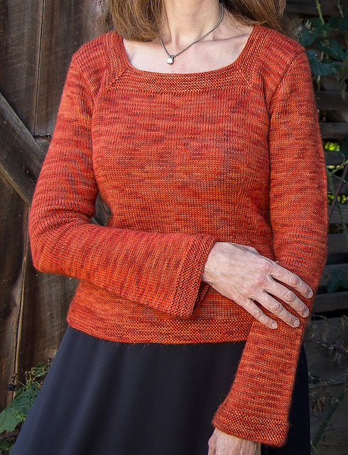 Killarney Top-Down Pullover #B103