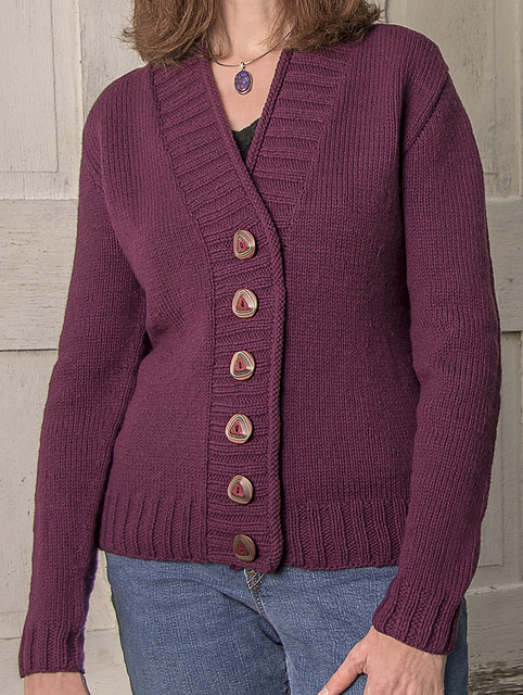 Cambridge Top-Down Cardigan #B104