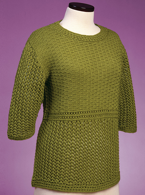 Trellis Lace Pullover #101
