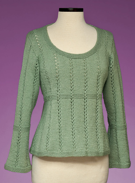 Top-Down Empire Waist Pullover #172