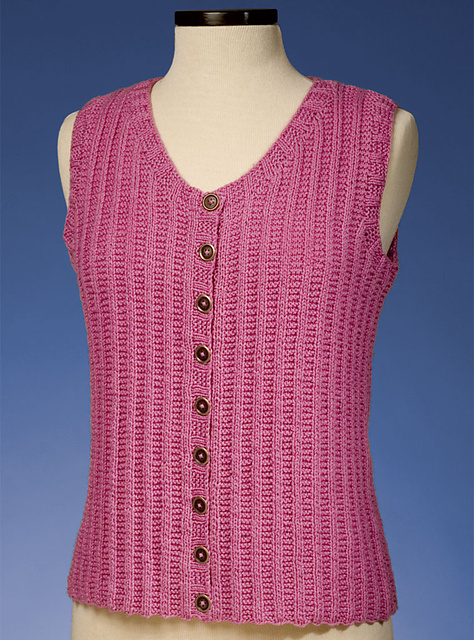 Garter Rib Vest #160