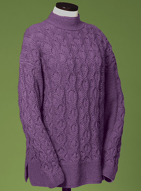 Double Chain Cable Pullover #117