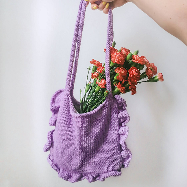 Frill Tote Bag
