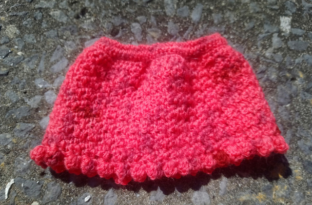 One-Skein Doll Wardrobe - Skirt