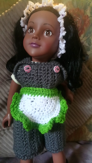 Frilled Doll Apron