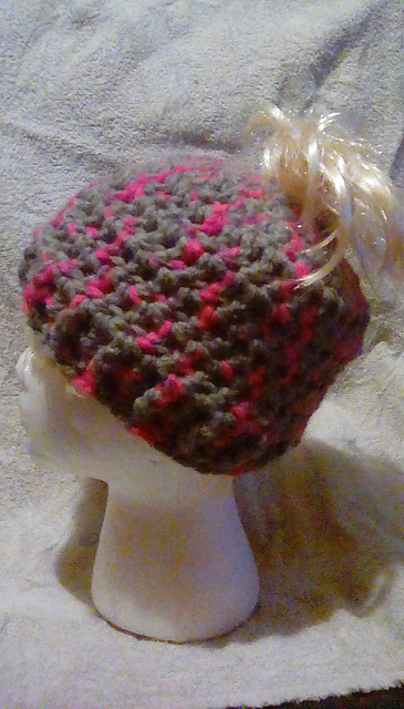 Quick & Easy Messy Bun/Ponytail Hat