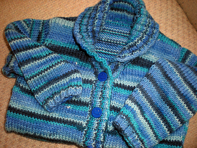 Cardigan with Shawl Collar or V Neck
