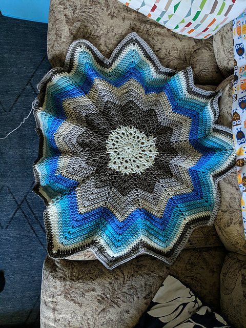 Lattemacchiato baby blanket