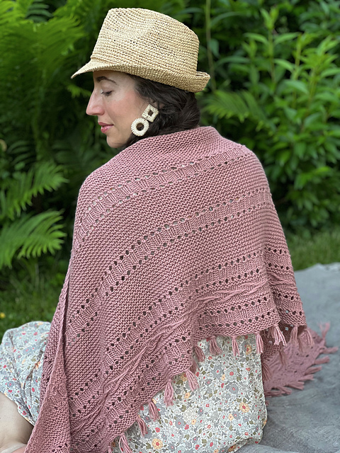 Wishbone Shawl