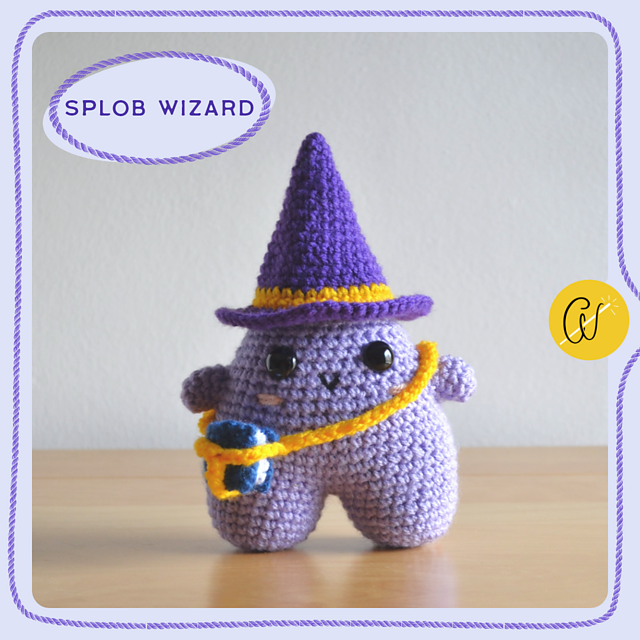 Ravelry: Splob Wizard pattern by Carolina Dias