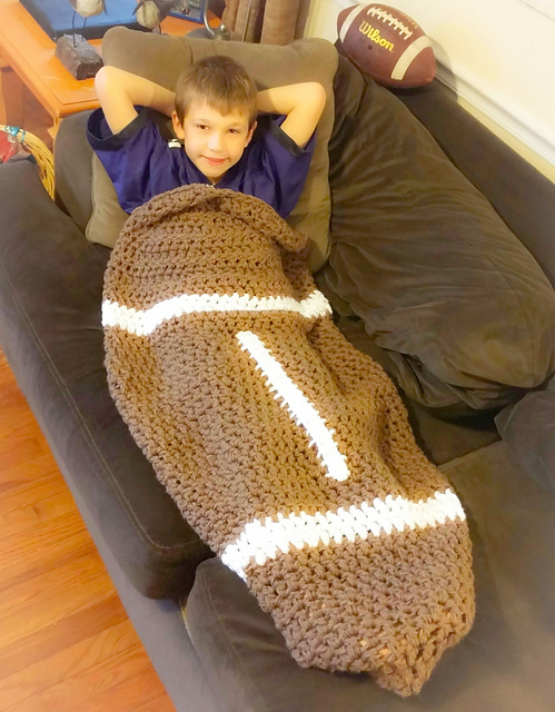 Football Sleeping Bag