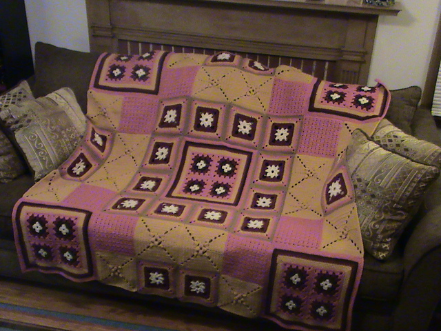 Blue Horizons Afghan
