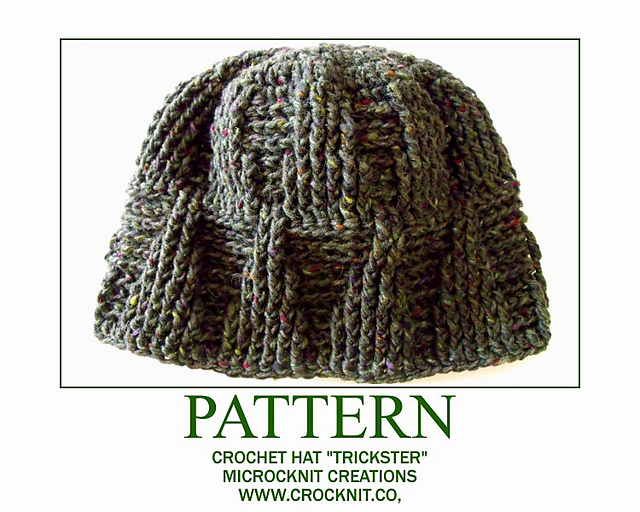 Crochet Hat TRICKSTER