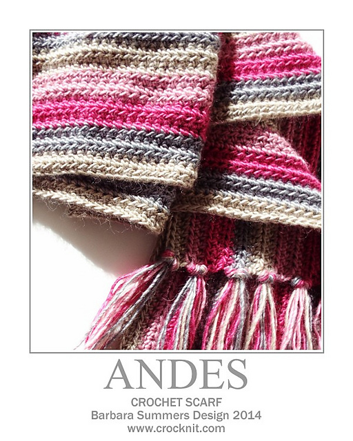 Crochet Scarf ANDES