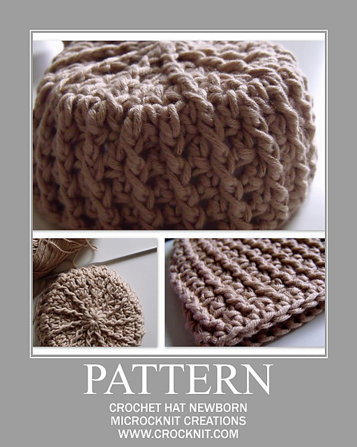 Crochet Hat Newborn
