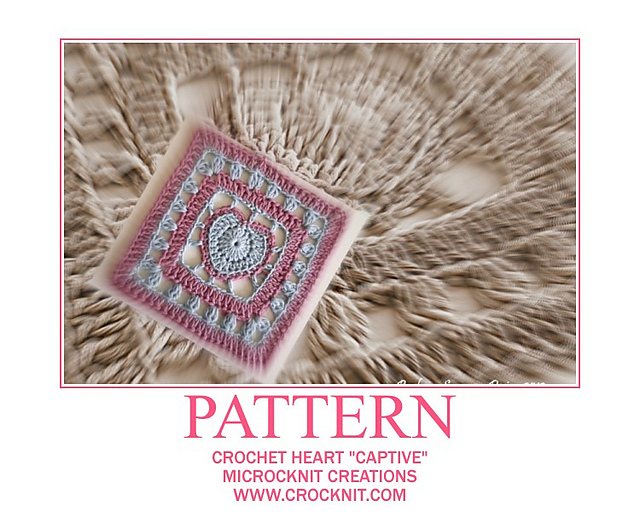 Crochet Heart CAPTIVE