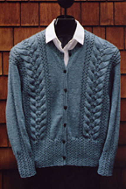 Lace Rib Cardigan MS 164